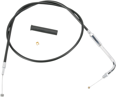 Drag Specialties Black Vinyl Throttle Cable 0650-0602