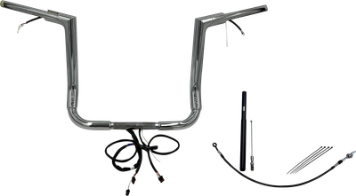 Fat Baggers, Inc. Plug & Play EZ Install 1-1/2" Flat Top Handlebar Kit 601314