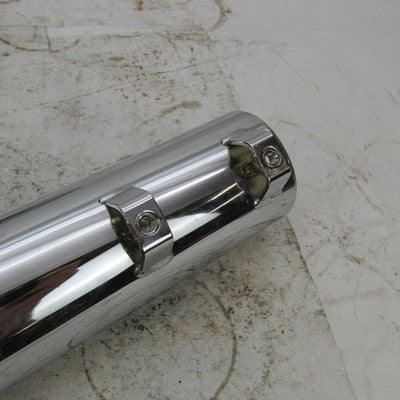 Harley Davidson OEM Single Chrome Exhaust Muffler Silencer Slip On 659