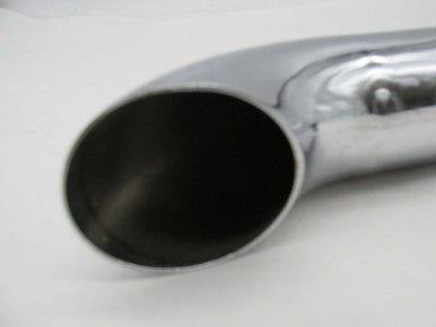 Harley-Davidson Chrome Turn Down Exhaust Tip 1.75" Diameter 9" Long