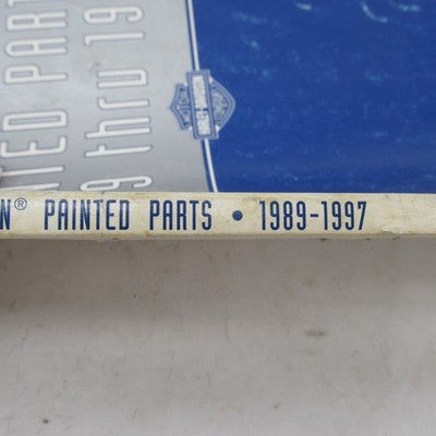 Harley Davidson OEM 1989-1997 Painted Parts Official Factory Manual 99