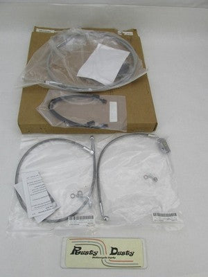 Magnum XR Stainless DOT Handlebar Installation Kits 589941 0662-0701