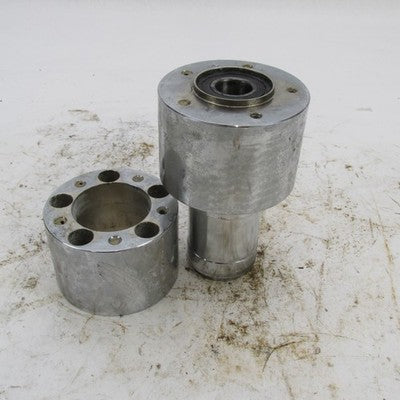 1" Axle Custom Chrome 6" Wheel Hub Flange Spacer Assembly Harley Chopp