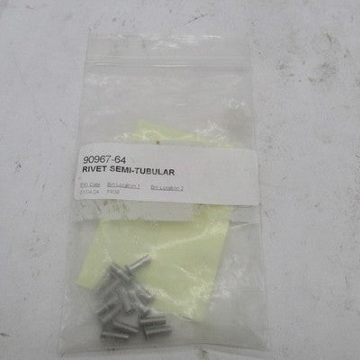 Lot of 13 Harley-Davidson OEM NOS Semi-Tubular Rivets 90967-64