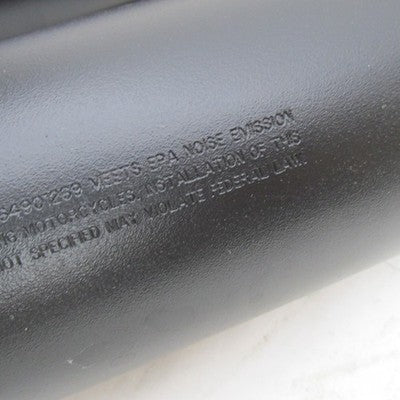 Harley Davidson OEM Stock Touring Black Slip On Mufflers 64901268 6490