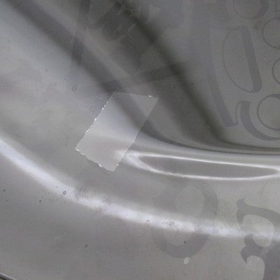 Harley Davidson OEM Low Rider Smoked Windshield "ROCK MACHINE FOREVER"
