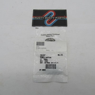 Lot of 8 Harley-Davidson OEM NOS 6-32 x 5/8" Torx Pan Tapping Screws 3