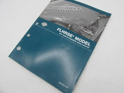 Harley-Davidson Official Factory 2007 FLHRSE3 Parts Catalog 99433-07