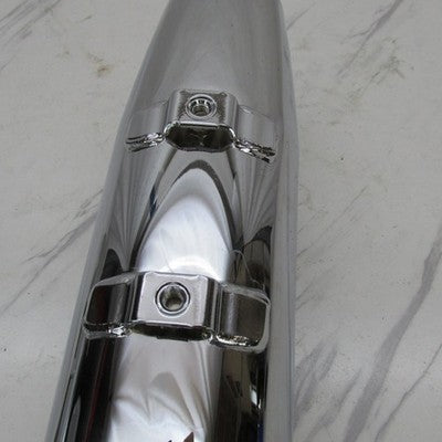 Harley Davidson OEM Set of Chrome Slip On Exhaust Mufflers 65538-95B 6