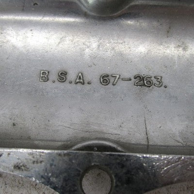 BSA Vintage Original A7 A10 Polished Rocker Box Inspection Cover 67-26