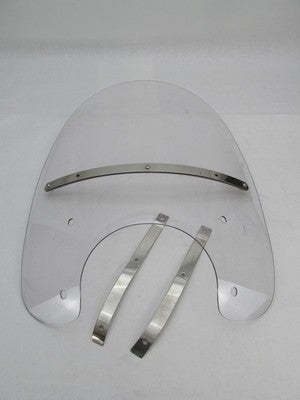 Harley-Davidson Replacement Clear Windshield 10" Headlight 27" x 22"