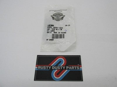 Lot of 2 Harley-Davidson OEM NOS M6 x 50 SEMS Socket Head Screws 1030M