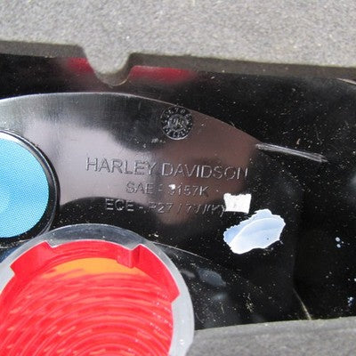 Harley Davidson Genuine NOS Red Tail Light Assembly FLHT Touring 68369