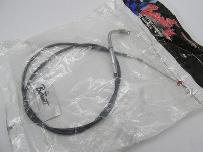 Barnett NOS Black Vinyl Throttle Idle Cable - +6" DS223920 | 101-30-40