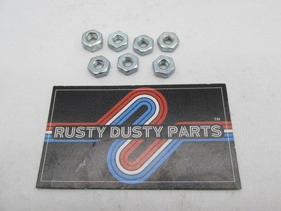 Lot of 7 Harley Davidson Genuine NOS 12-24 x 5/32" x 7/16" Hex Nuts 76