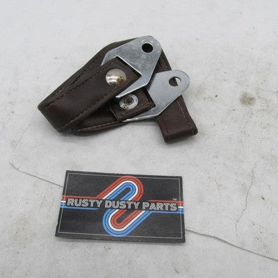 Harley-Davidson OEM VTG Brown Vinyl Passenger Grab Strap 51196-80