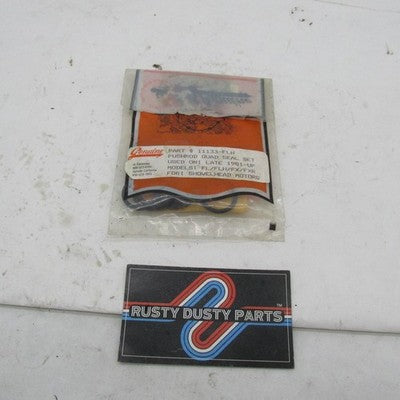 James Gaskets OEM Pushrod Tube Cover Seal Kit 79-84 Harley Davidson 11