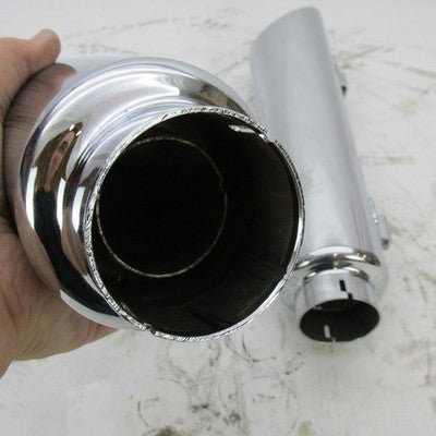 Pair of Harley Davidson OEM Stock V-Rod VRSC Chrome Mufflers 65153-01