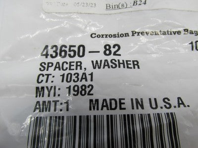 Harley-Davidson Genuine OEM NOS Right Wheel Hub Spacer Washer 43650-82