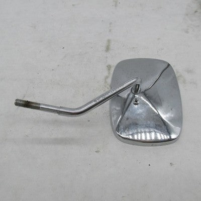 Harley Davidson OEM Right-Side Short Stem Rectangle Mirror Chrome 9187