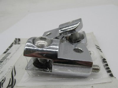 Accutronix Indian and Metric Rear Foot Peg Adapters Chrome 1620-1245