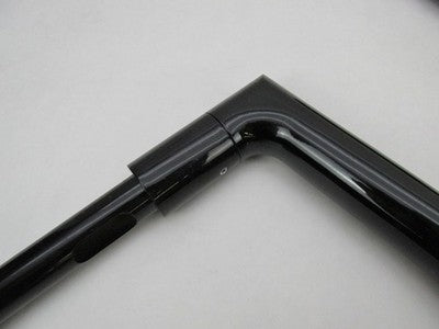 Fat Baggers NOS NIB EZ Install Flat Top Handlebars 12" Black 0601-5463