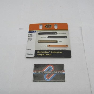 Harley Davidson Genuine NOS LG Brushed Orange Dominion Trans Insert 61