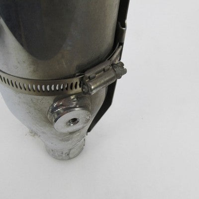 Pair of Harley OEM Softail Chrome Catalyst Mufflers w/ Shields 65872-0