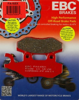 EBC X Series Carbon Brake Pads FA165X