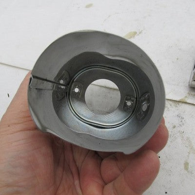 Harley Davidson OEM Pair of Chrome Upper Fork Slider Covers 6" Tall 3.