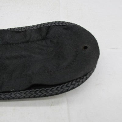 Mustang Harley 15" x 5" Studded Black Vinyl Fender Bib
