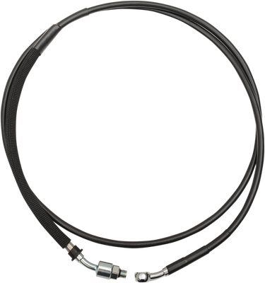 Drag Specialties Stainless Steel Hydraulic Clutch Lines 70 1/8" Black