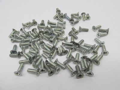 Lot of 96 Harley Genuine NOS 6-32 x 7/16" Pozidriv Flat Countersunk Sc