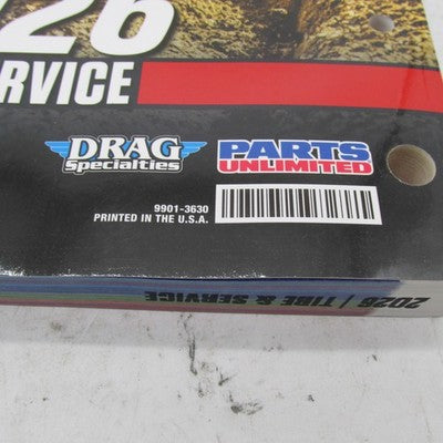Parts Unlimited Drag Specialties 2026 Tire & Service Dealer Catalog 99
