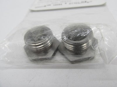 Bassani NOS 2 Pack 102P2 18mm-12mm Brushing Adapters for 02 Ports 1861