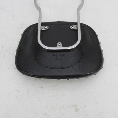 Mustang Harley Sissy Bar Backrest w/ Studded Pad 19" Tall x 8.5" Wide