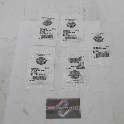 Lot of 5 Harley-Davidson OEM NOS 7.5A Mini Fuses Brown 69200293