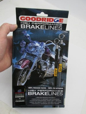 Goodridge NOS Harley Touring ABS Brake Line Kit Plus 6" HD82132-C+6 |