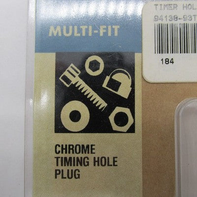 Harley-Davidson Genuine OEM NOS Chrome EVO Timing Hole Plug Kit 94138-