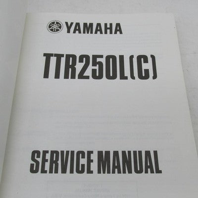 Yamaha OEM 1999 TTR250L(C) Service Manual LIT-11616-12-57 5GF-28197-E0