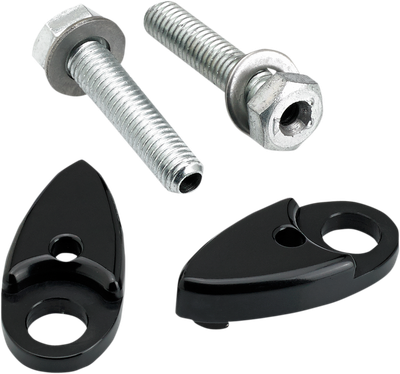 Joker Machine Adapter Plates for Side Rail-Mount Marker Lights Black 0