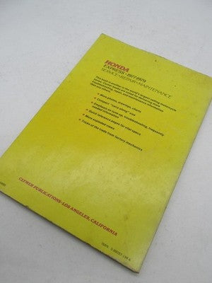 Clymer Honda Express 1977-1979 Service Repair Maintenance Manual Book
