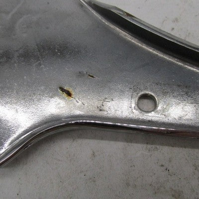 Pair of Motorcycle Aftermarket Chrome Sissy Bar Side Plate L/R Mounts