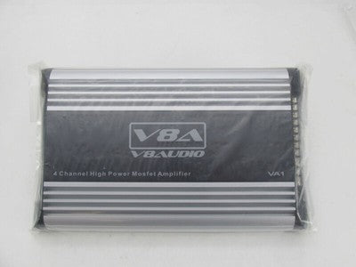 V8 Audio 4 Channel Mosfet Amplifier VA1 Harley Davidson