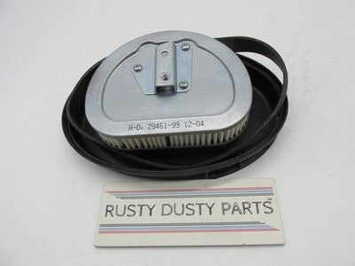 Harley Genuine Air Cleaner Filter Element and Backing Plate 29461-99 2