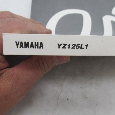 Yamaha YZ125L1 Owners Service Manual Operator Guide LIT-11626-12-26 5E