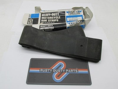 Lot of 9 Drag Specialties NOS 18 x 3.1" Center Stem Hole Rim Strips DS