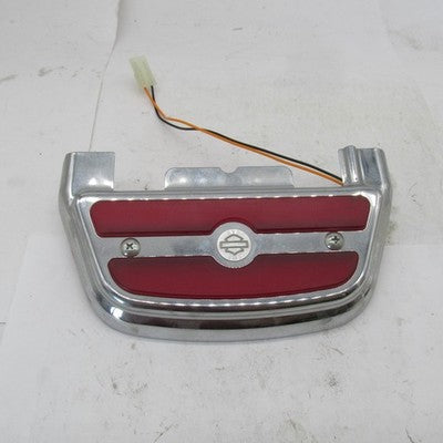 Harley-Davidson OEM Electra Glo Lighted Passenger Footboard Cover B&S