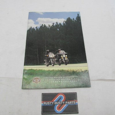 Harley Davidson 1997 Genuine Motor Accessory and Parts Summer Suppleme