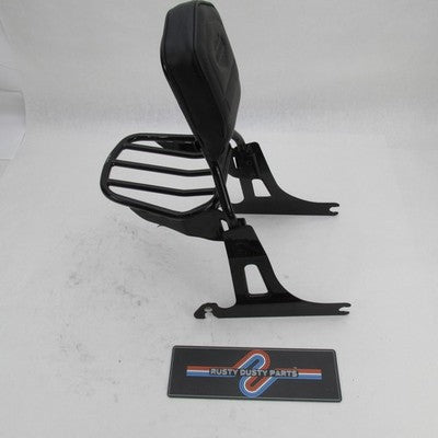 Harley OEM 06-17 Dyna Detachable 22" Tall Sissybar & Rack w/ Embossed